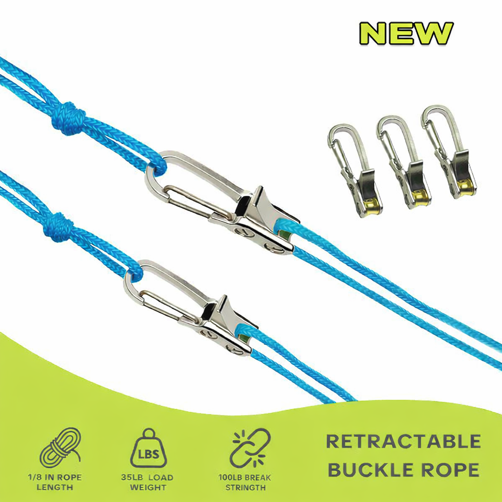 🎁Hot Sale Promotion 30% OFF🔥 Retractable Buckle Rope