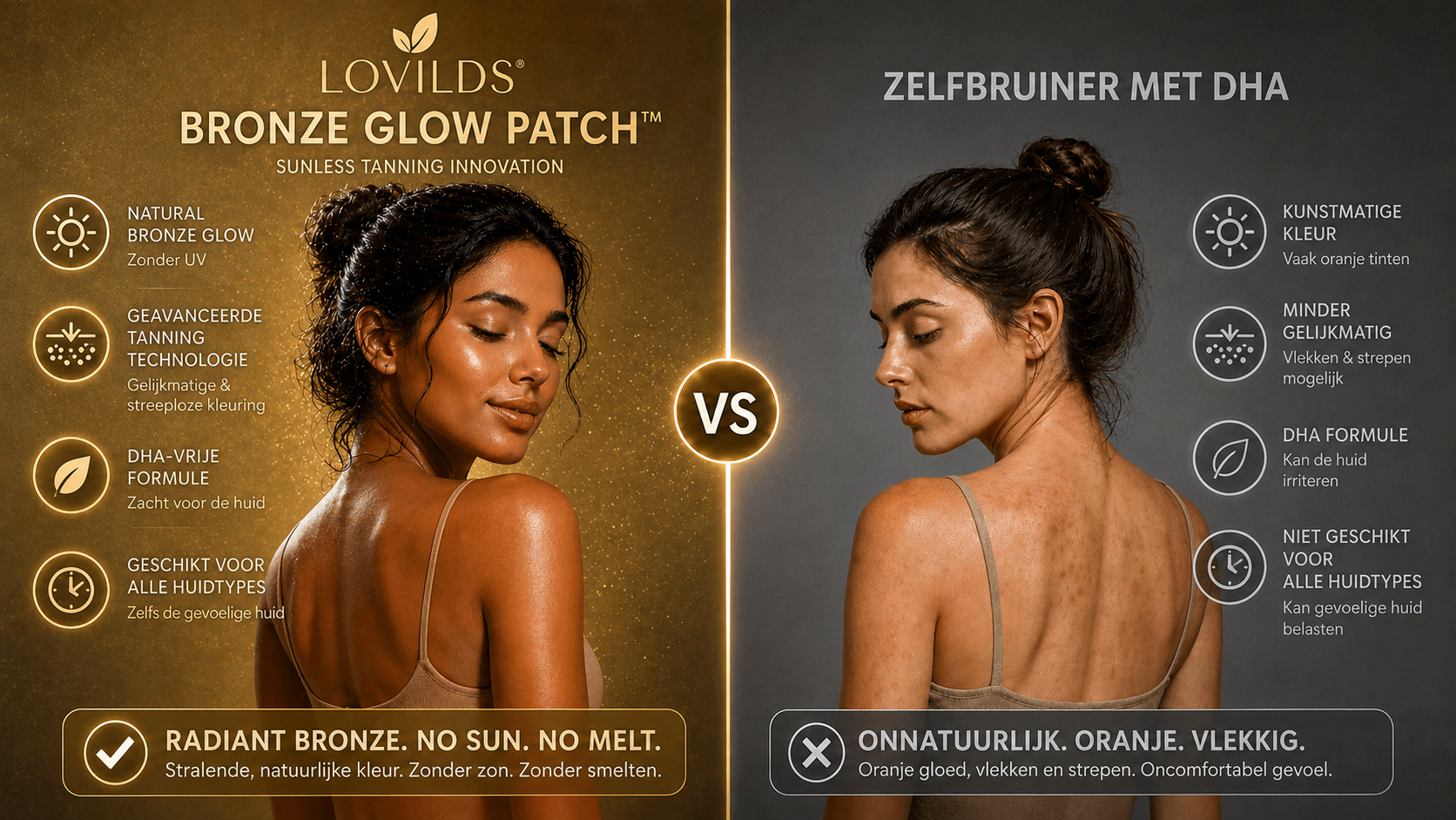 Get The Golden Glow You Love No Sun. No DHA. No Mess.