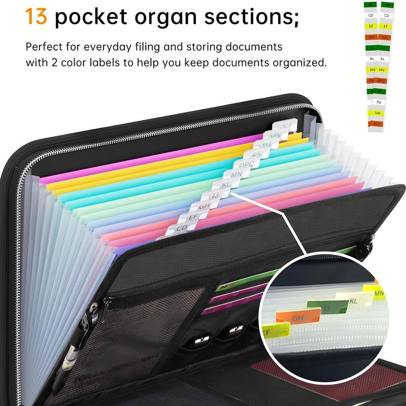 🏆⚡30K+ SOLD! Fireproof File Folder with Handle