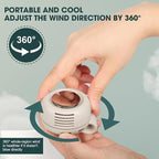 🔥💥Portable Silent Mini Bladeless Electric Fan — Sleek, safe, and designed to keep you cool on the go.