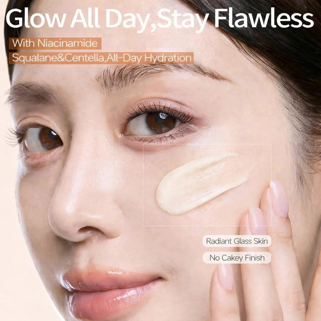 🏆⚡ 50K+ SOLD!Glass-Skin Glow Primer — Hydrate + Grip, Never Greasy