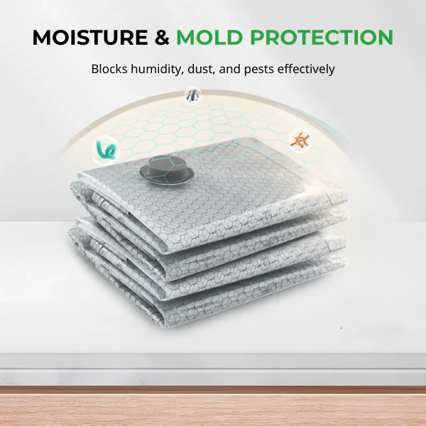 🏆⚡ 50K+ SOLD![2026 Upgraded] Cordless Travel Vacuum Storage Compression Bag