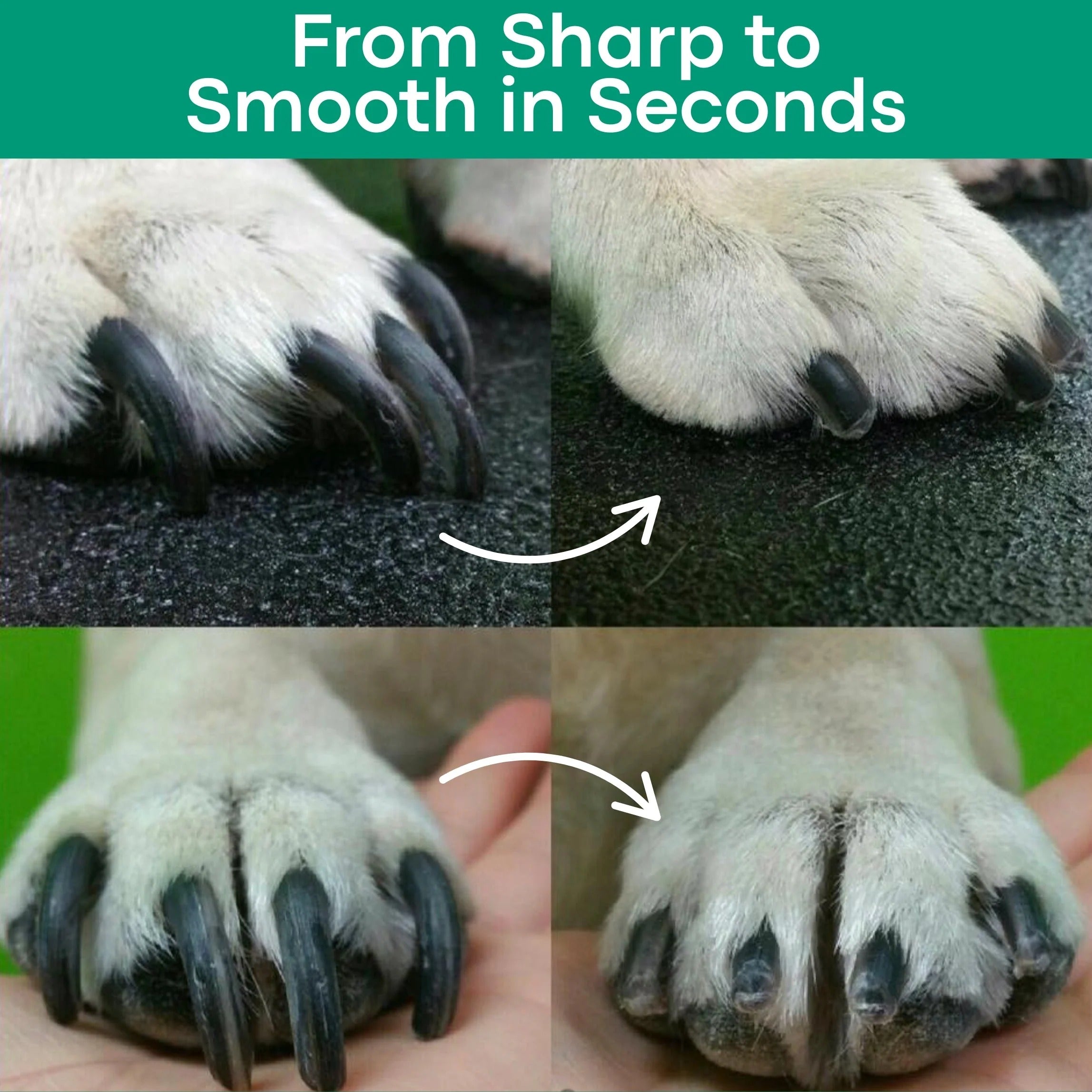 2-in-1 pet nail clipper and grinder