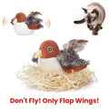 Flapping Bird Cat Toy, Interactive Cat Exercise Toys