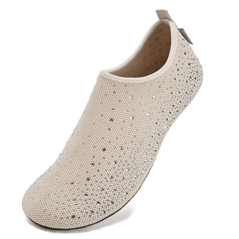 🏖️ Women’s Barefoot Water Shoes – Lightweight Slip-On Slippers for Travel, Beach & Home
