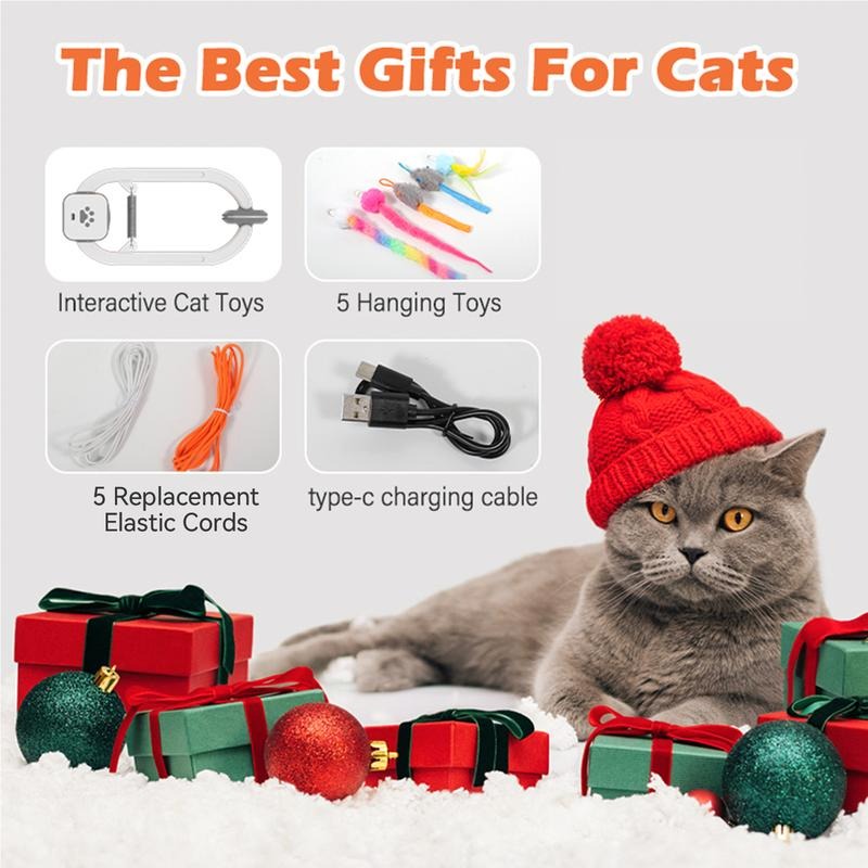 Interactive, Automatic Cat Toy for Endless Entertainment!