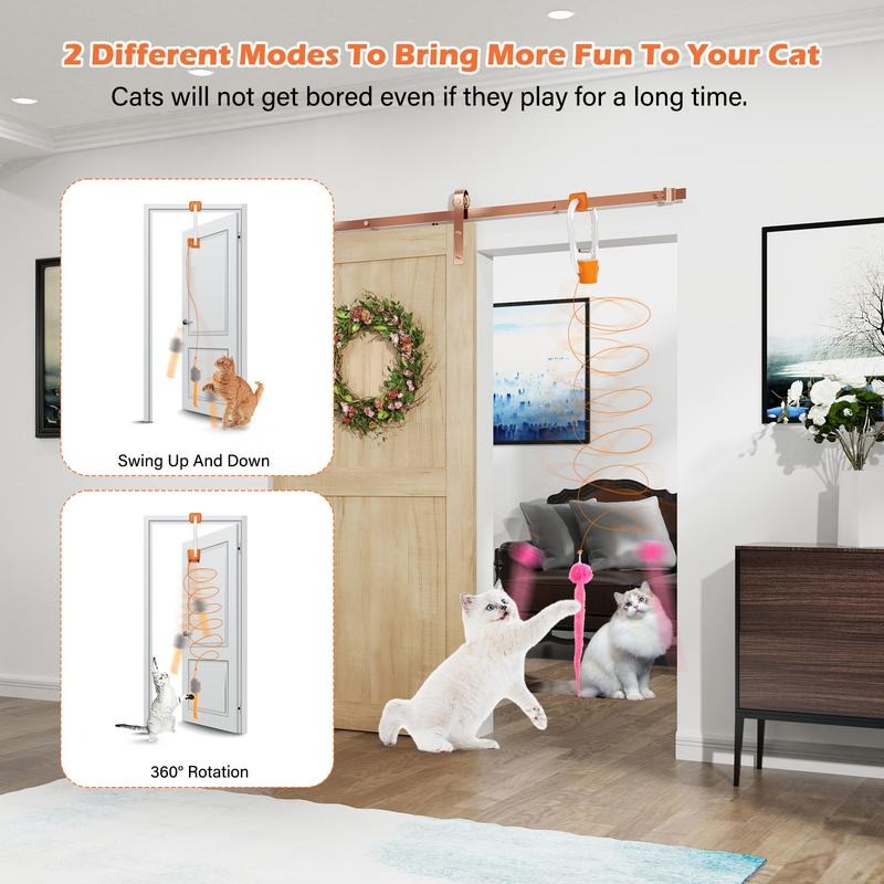 Interactive, Automatic Cat Toy for Endless Entertainment!