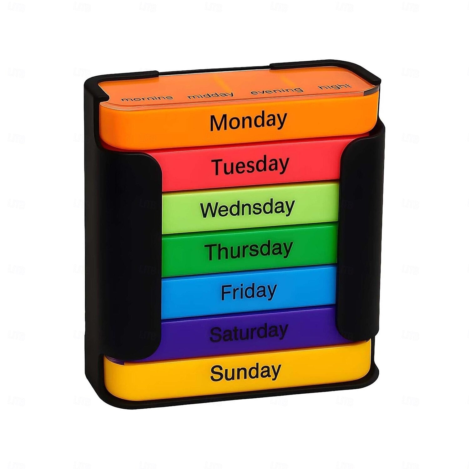 🏆⚡ 50K+ SOLD!Never Miss a Dose – 7-Day Large Capacity Portable Pill Organizer