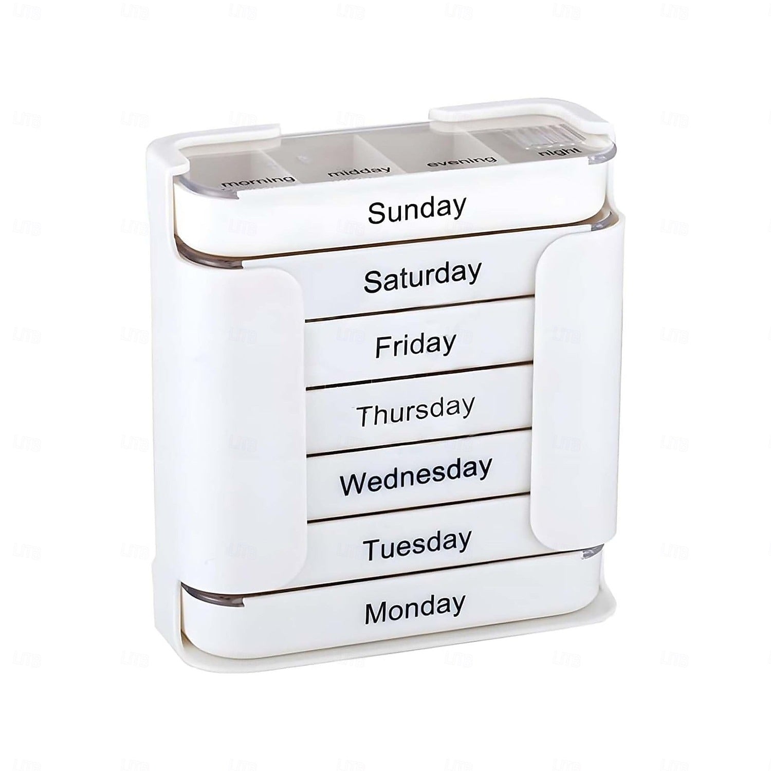 🏆⚡ 50K+ SOLD!Never Miss a Dose – 7-Day Large Capacity Portable Pill Organizer