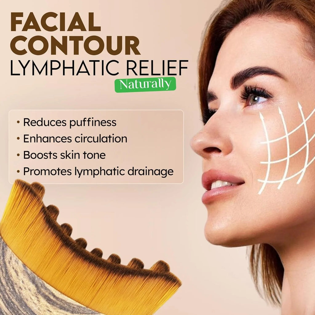 🏆⚡ 50K+ SOLD!Lymphatic Contour Face Brush
