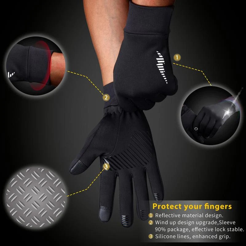 🔥Warm Touchscreen Winter Gloves Designed for Cycling, Commuting & Everyday Use