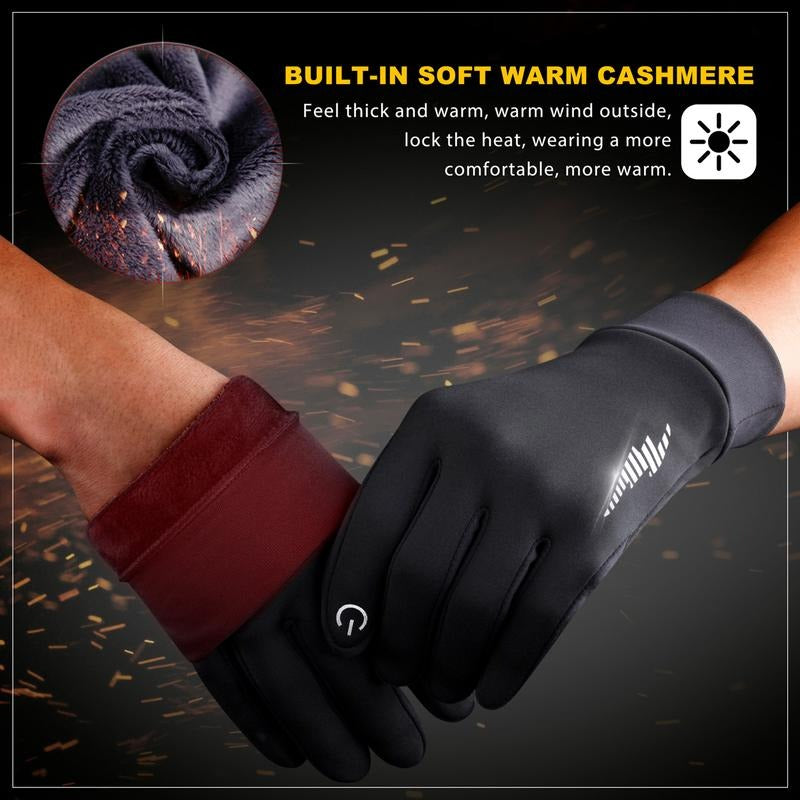 🔥Warm Touchscreen Winter Gloves Designed for Cycling, Commuting & Everyday Use