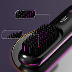 🎁Flash Sale(🚀50%OFF)💖Cordless Ceramic Heated Hair Straightening Comb