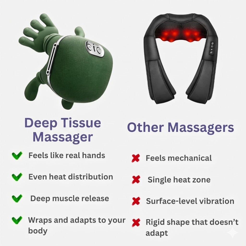 🏆⚡ 50K+ SOLD!Deep Tissue Massager  – Fast Muscle Recovery & Pain Relief